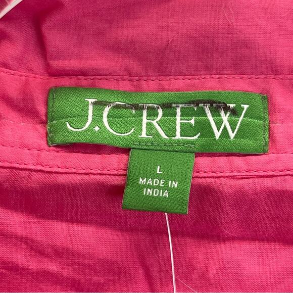 J Crew Cotton Tunic Cover-Up Side Ties - Picture 9 of 12